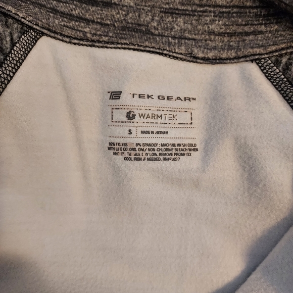 Tek Gear 1/4 Zip Fleece Warm Tek Pullover Performance Long Sleeve Women’s Small - Picture 4 of 4